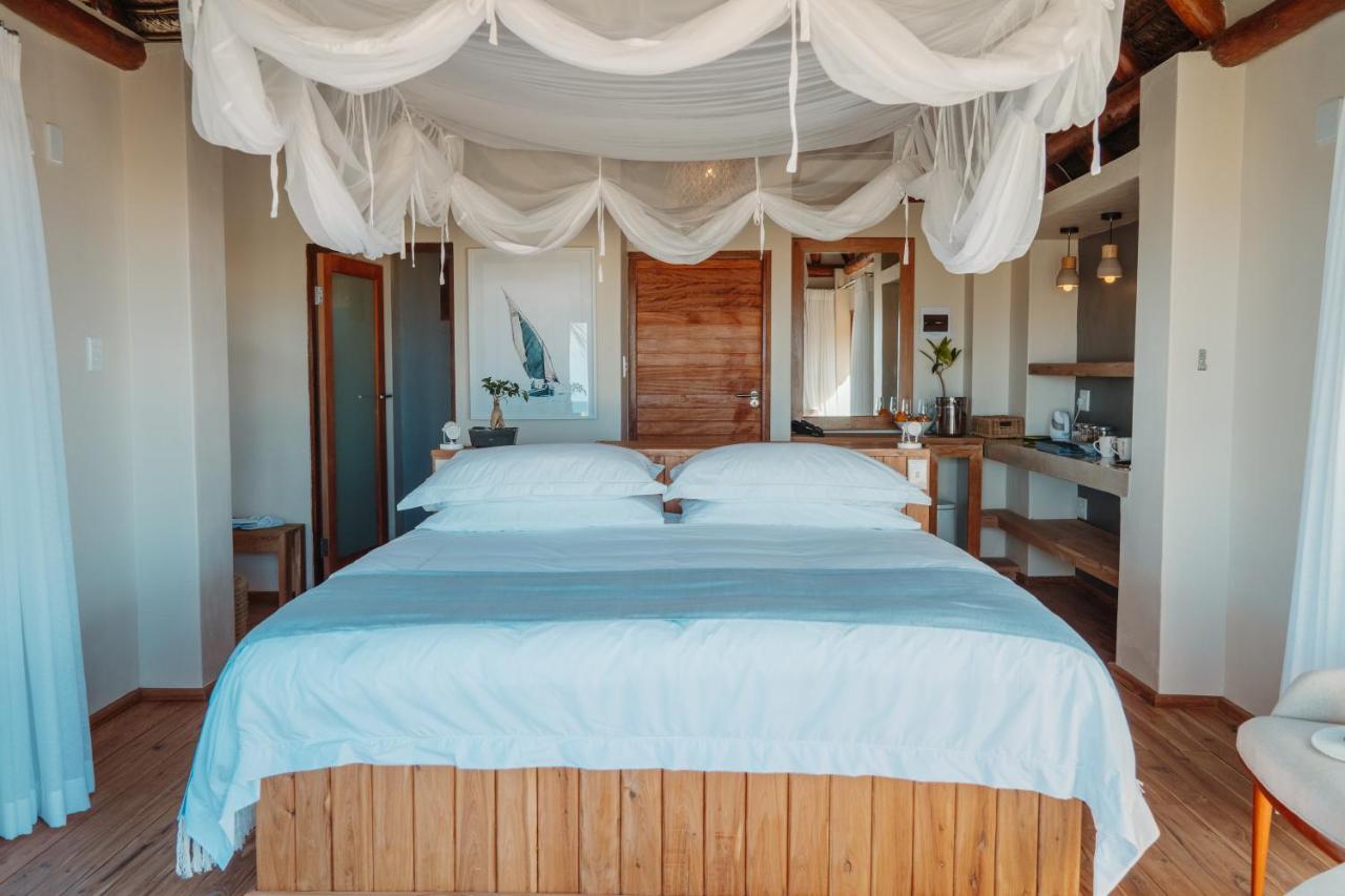 Eclectic Beach Retreat Cabo Nhamua Exteriör bild