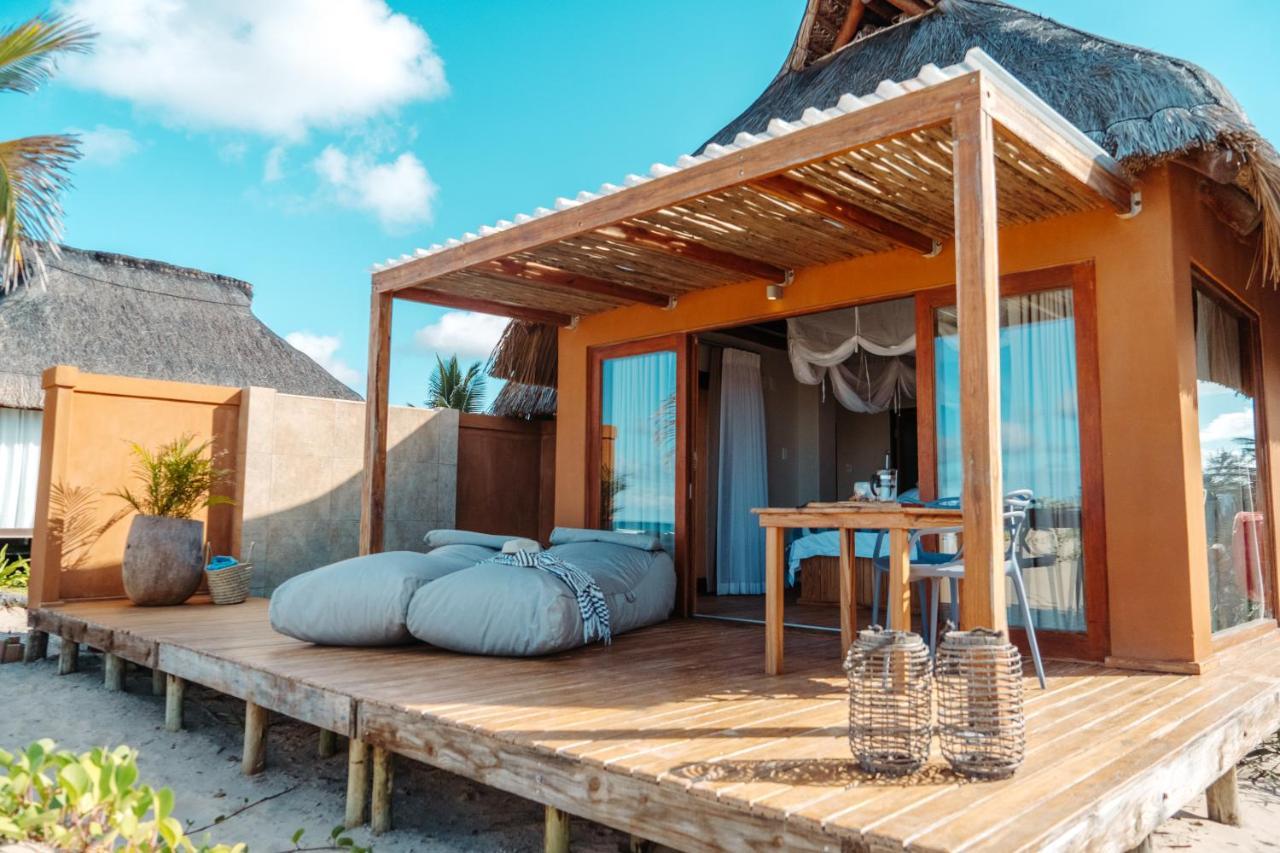 Eclectic Beach Retreat Cabo Nhamua Exteriör bild
