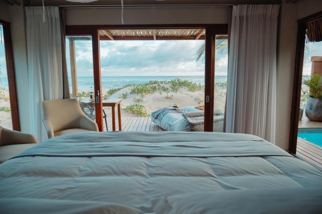 Eclectic Beach Retreat Cabo Nhamua Exteriör bild