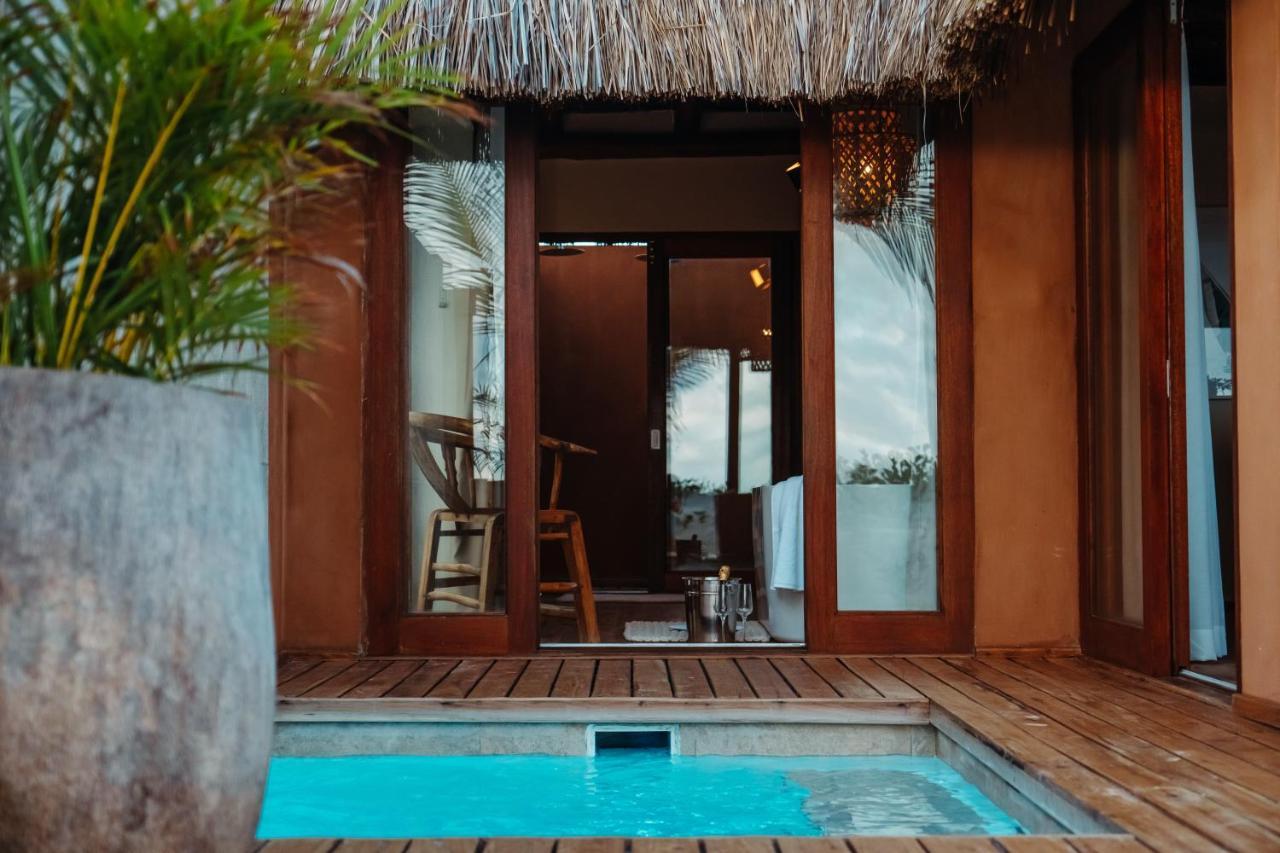 Eclectic Beach Retreat Cabo Nhamua Exteriör bild