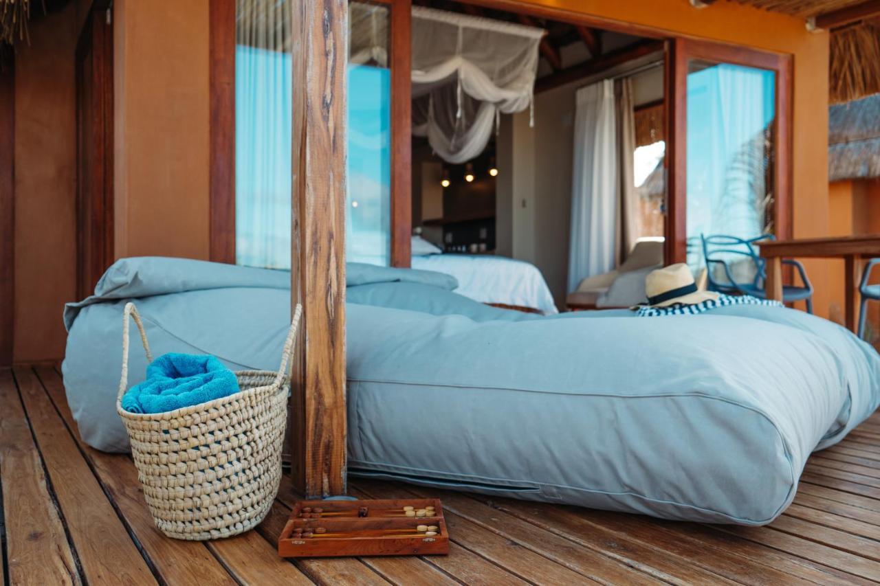 Eclectic Beach Retreat Cabo Nhamua Exteriör bild