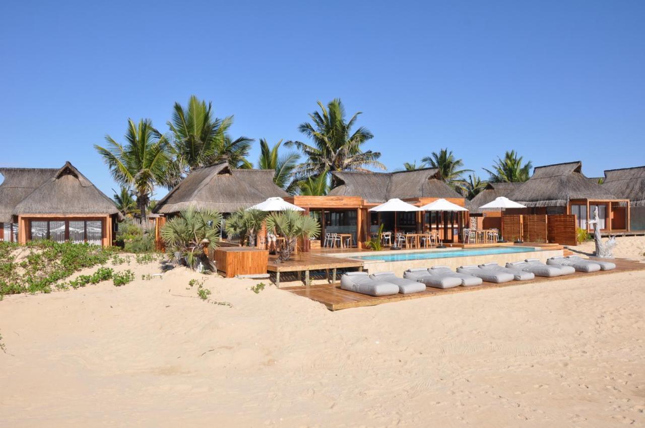 Eclectic Beach Retreat Cabo Nhamua Exteriör bild